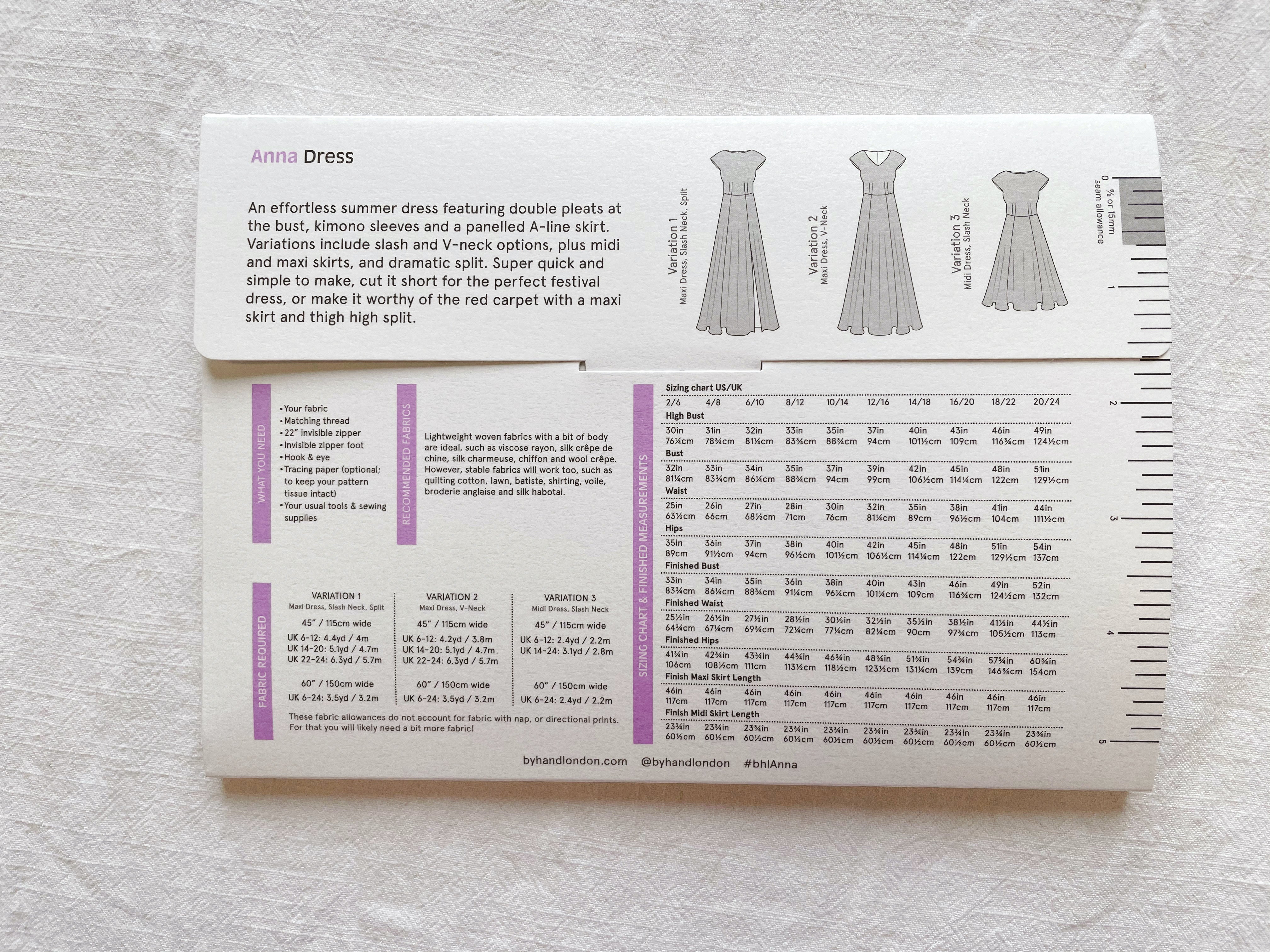 Anna Dress  - PDF sewing pattern - Image 8