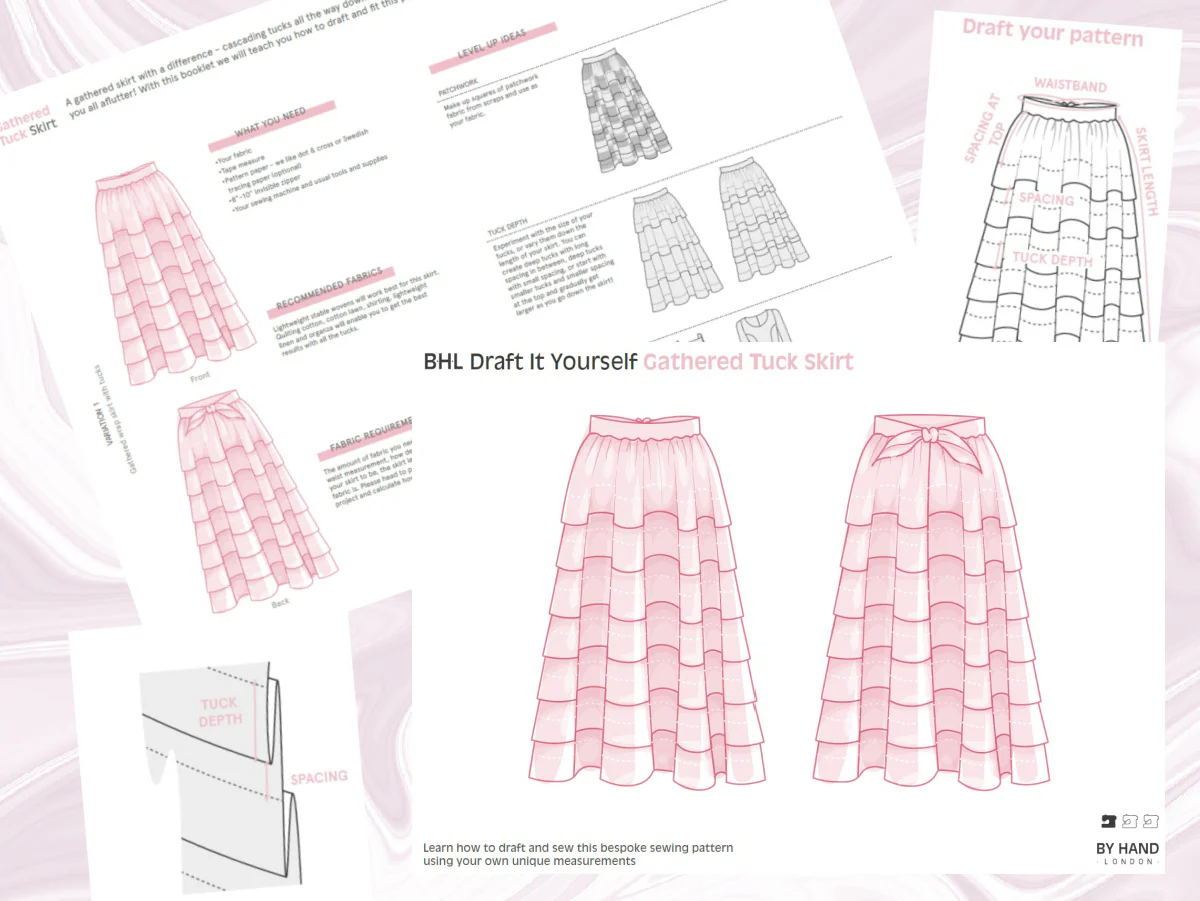 BHL Draft It Yourself - Gathered Tuck Skirt - Image 9
