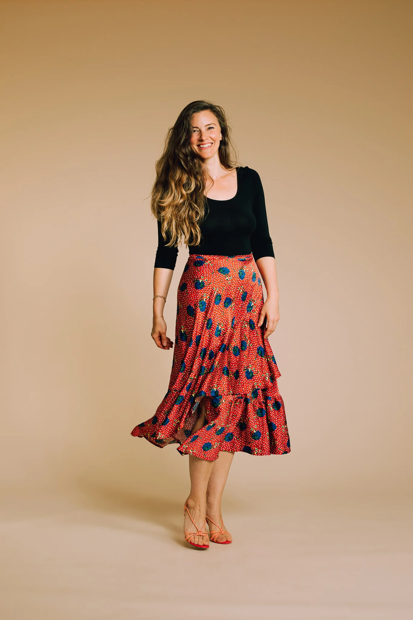 BHL Draft It Yourself - Ruffle Hem Wrap Skirt - Image 5