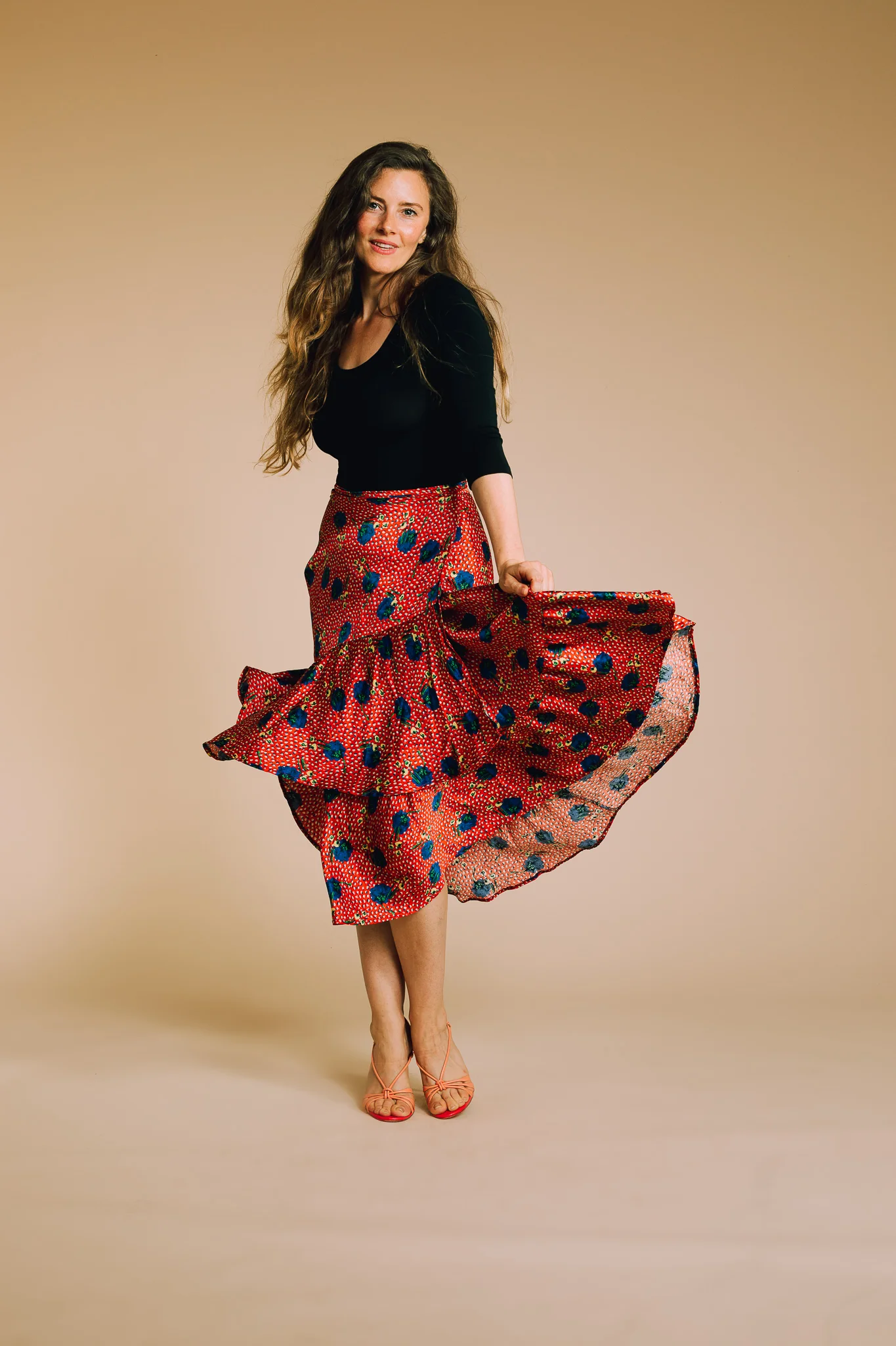 BHL Draft It Yourself - Ruffle Hem Wrap Skirt - Image 6