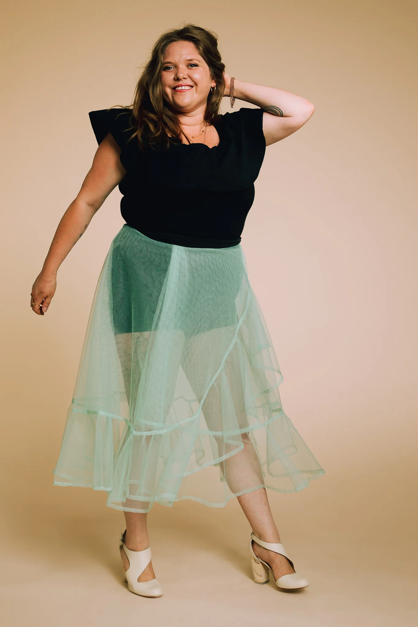 BHL Draft It Yourself - Ruffle Hem Wrap Skirt - Image 8