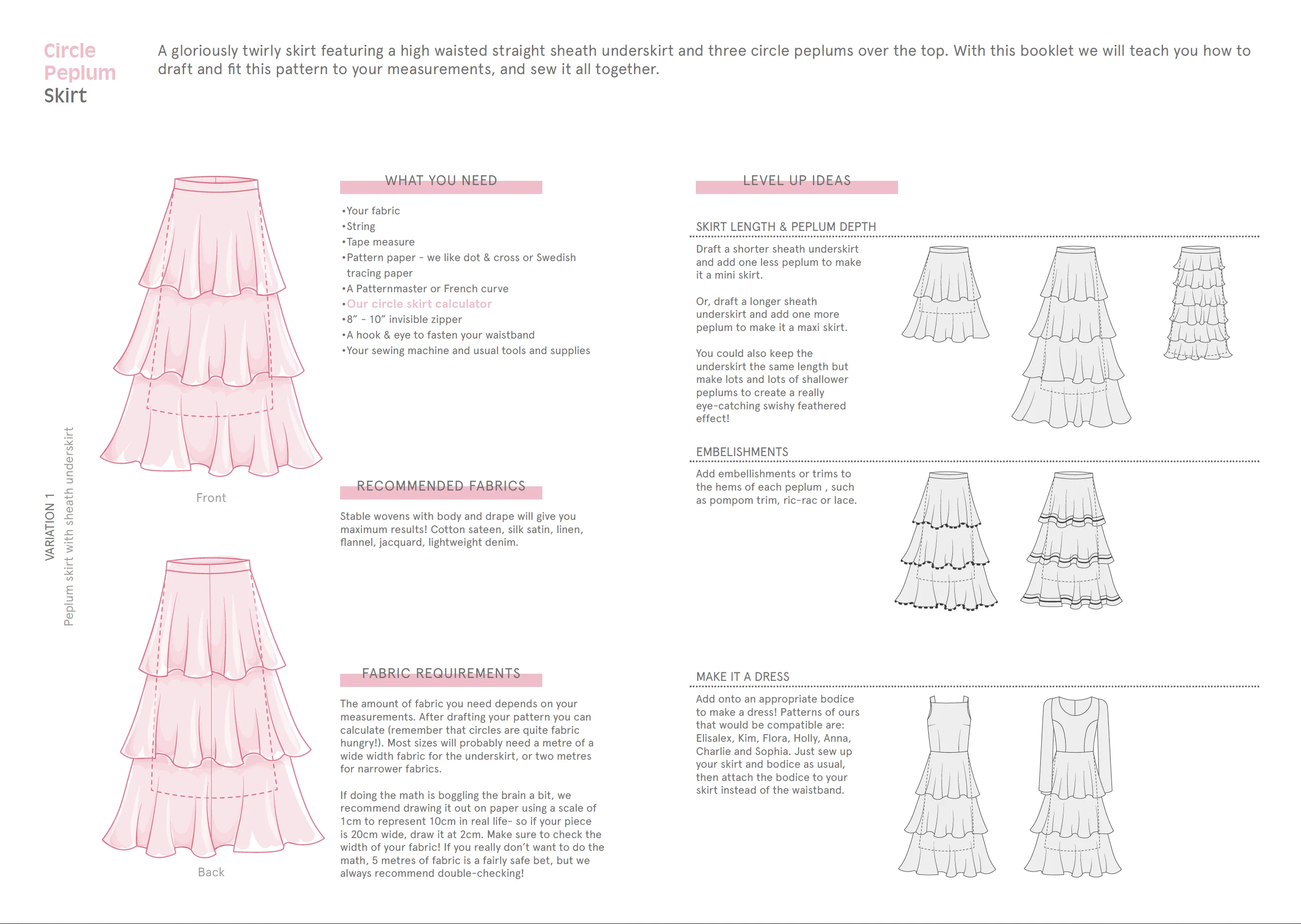 BHL Draft It Yourself - Skirt Bundle - Image 15