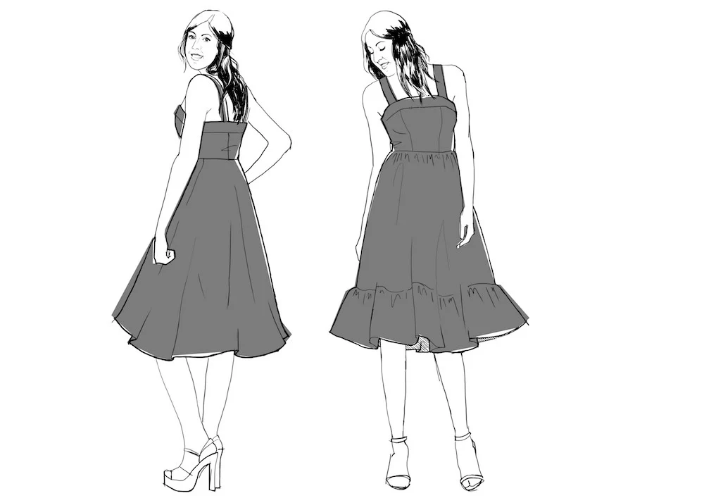 Charlie Dress  - PDF sewing pattern - Image 11