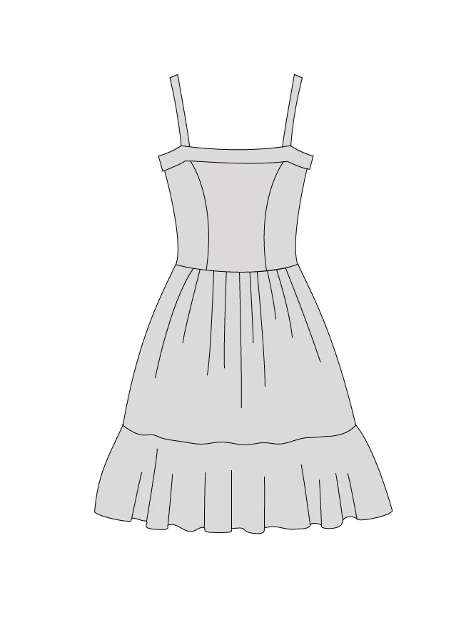 Charlie Dress  - PDF sewing pattern - Image 12