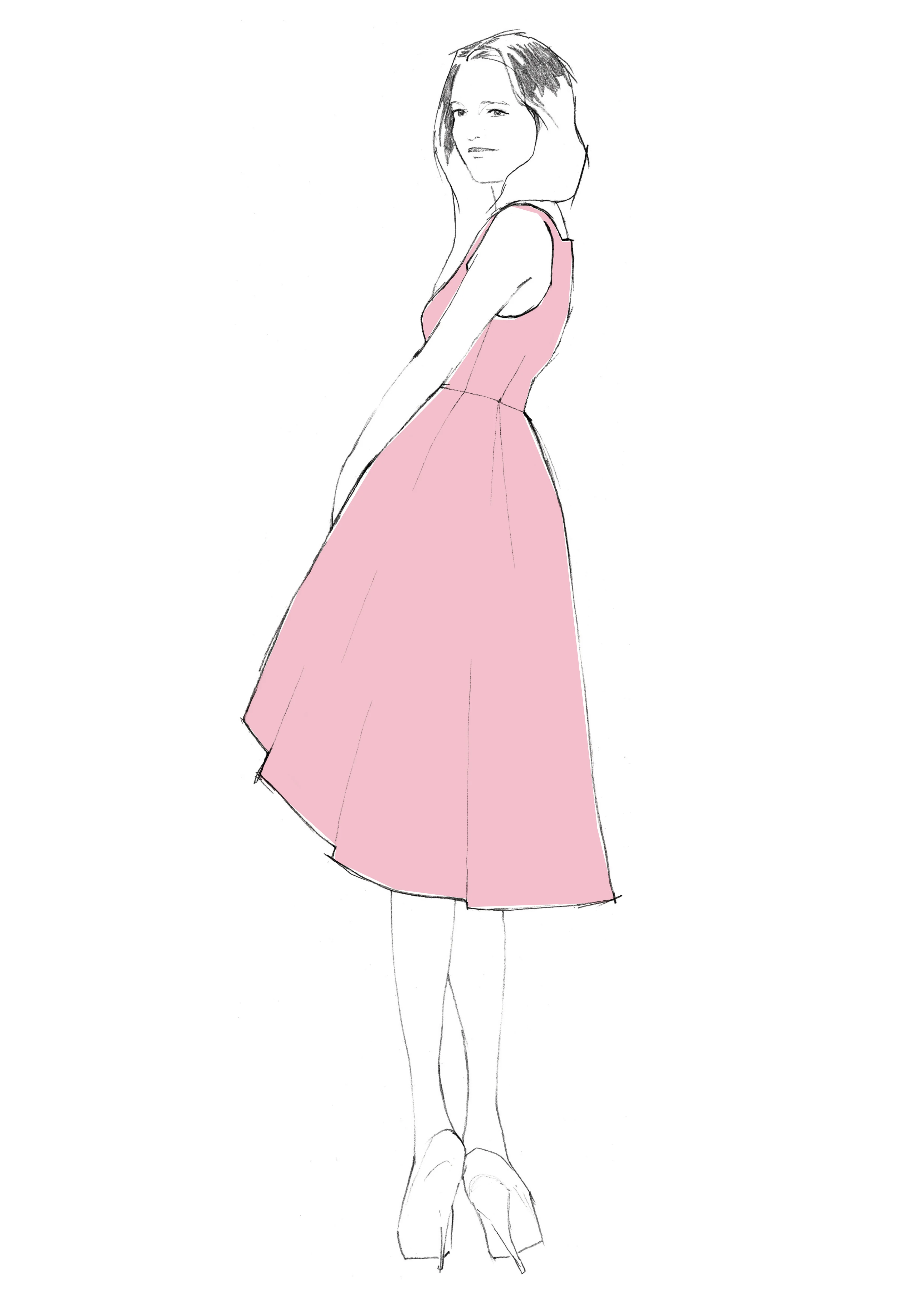 Flora Dress - PDF sewing pattern UK 2-38 - Image 13