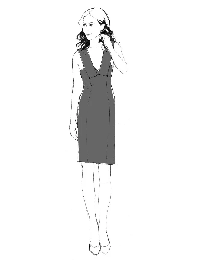 Georgia Dress - PDF sewing pattern - Image 4