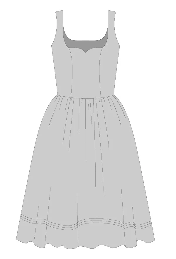 Kim Dress - PDF Sewing Pattern - Image 5