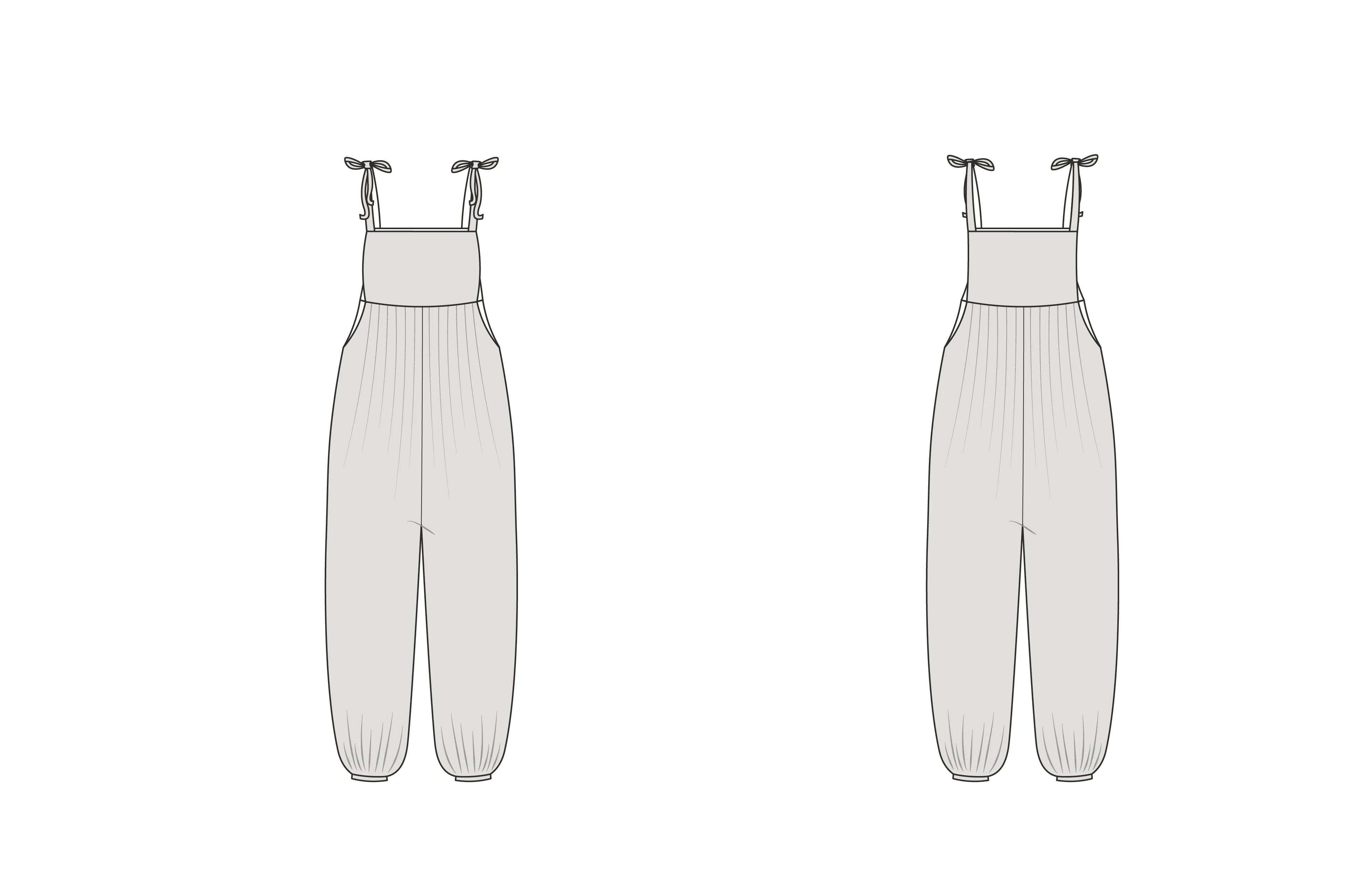 Leo Dungarees - PDF Sewing Pattern UK 6-34 - Image 20