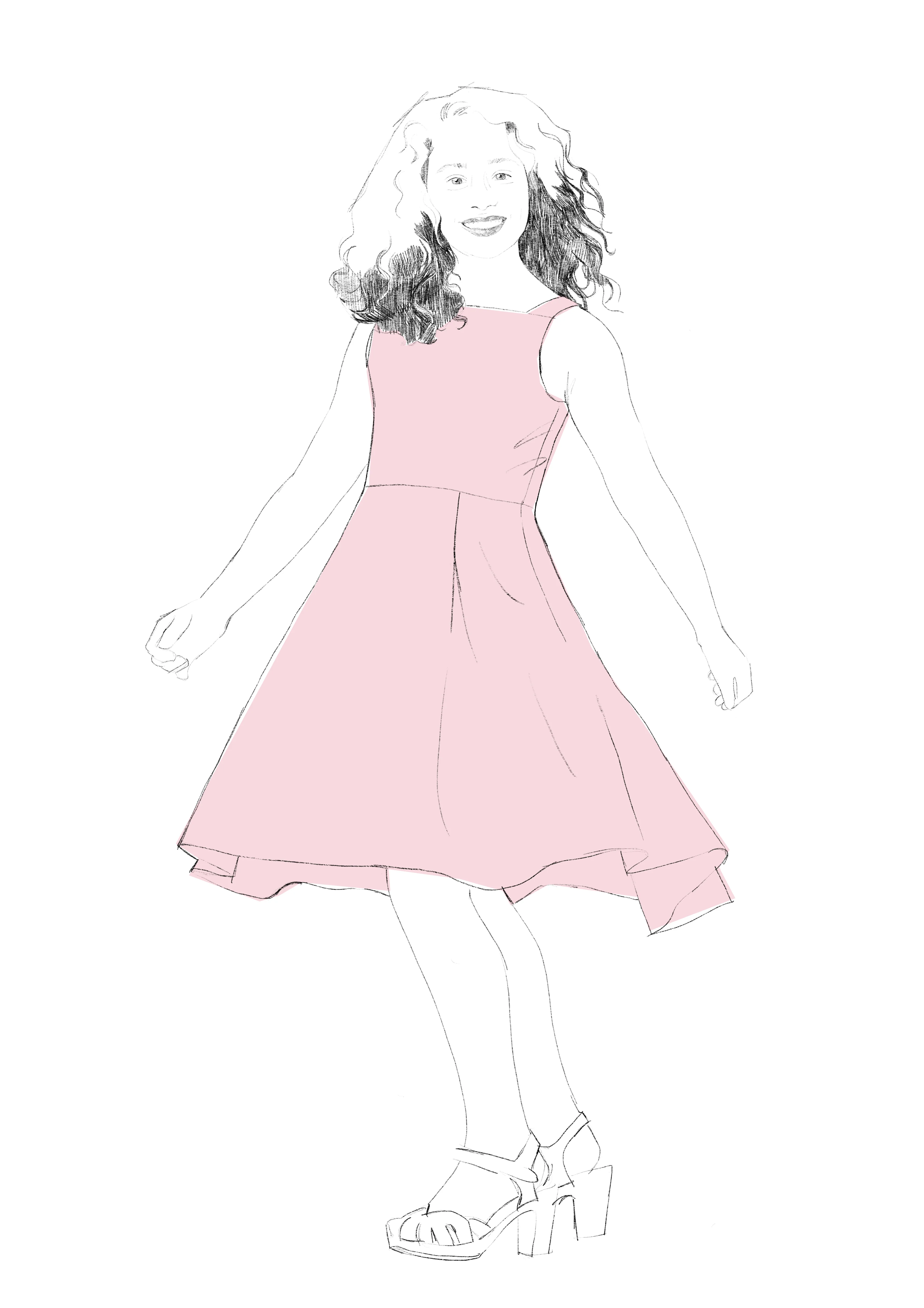 Little Flora Dress - PDF sewing pattern - Image 26