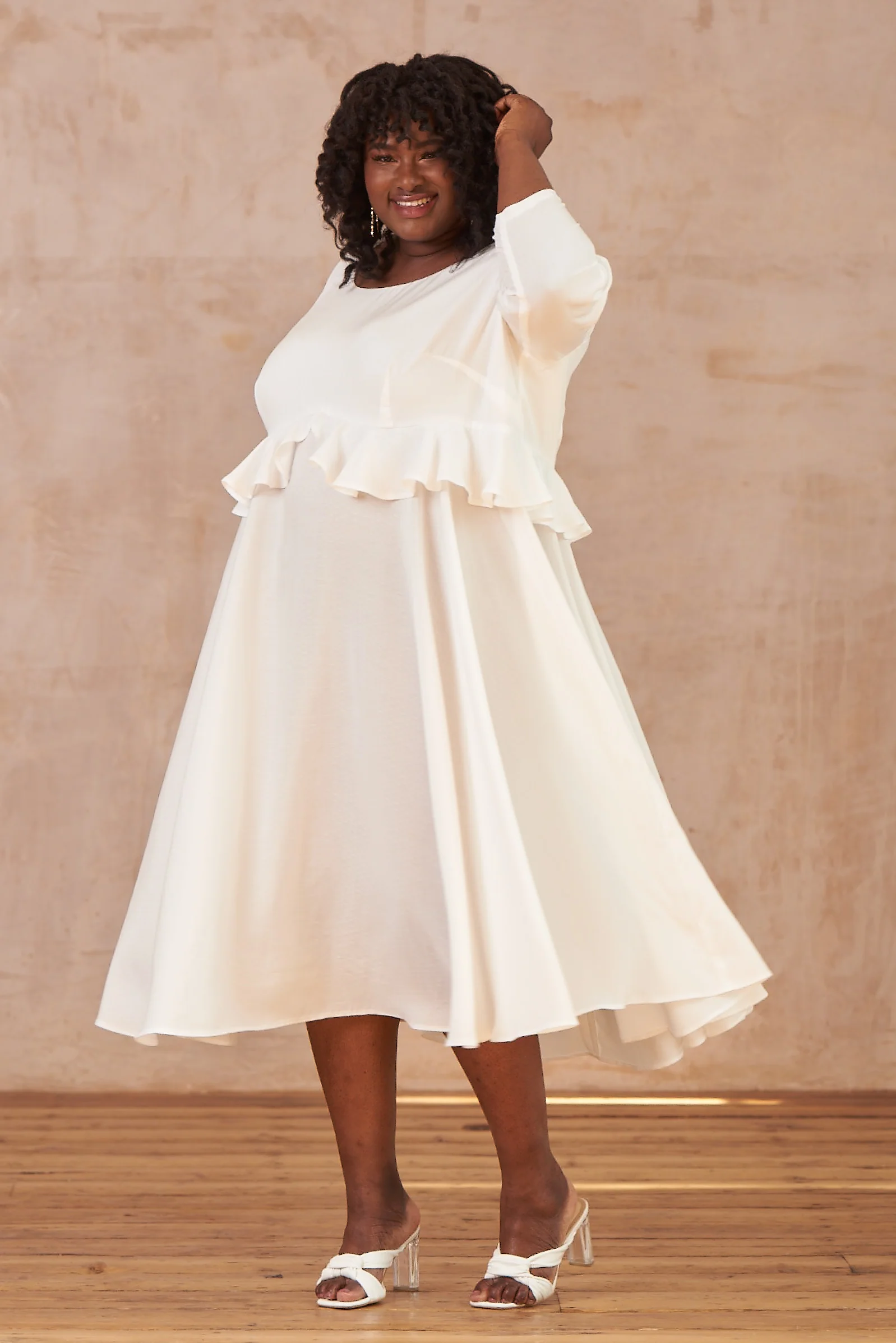 Lizz Dress  - PDF sewing pattern UK 2-38 - Image 3