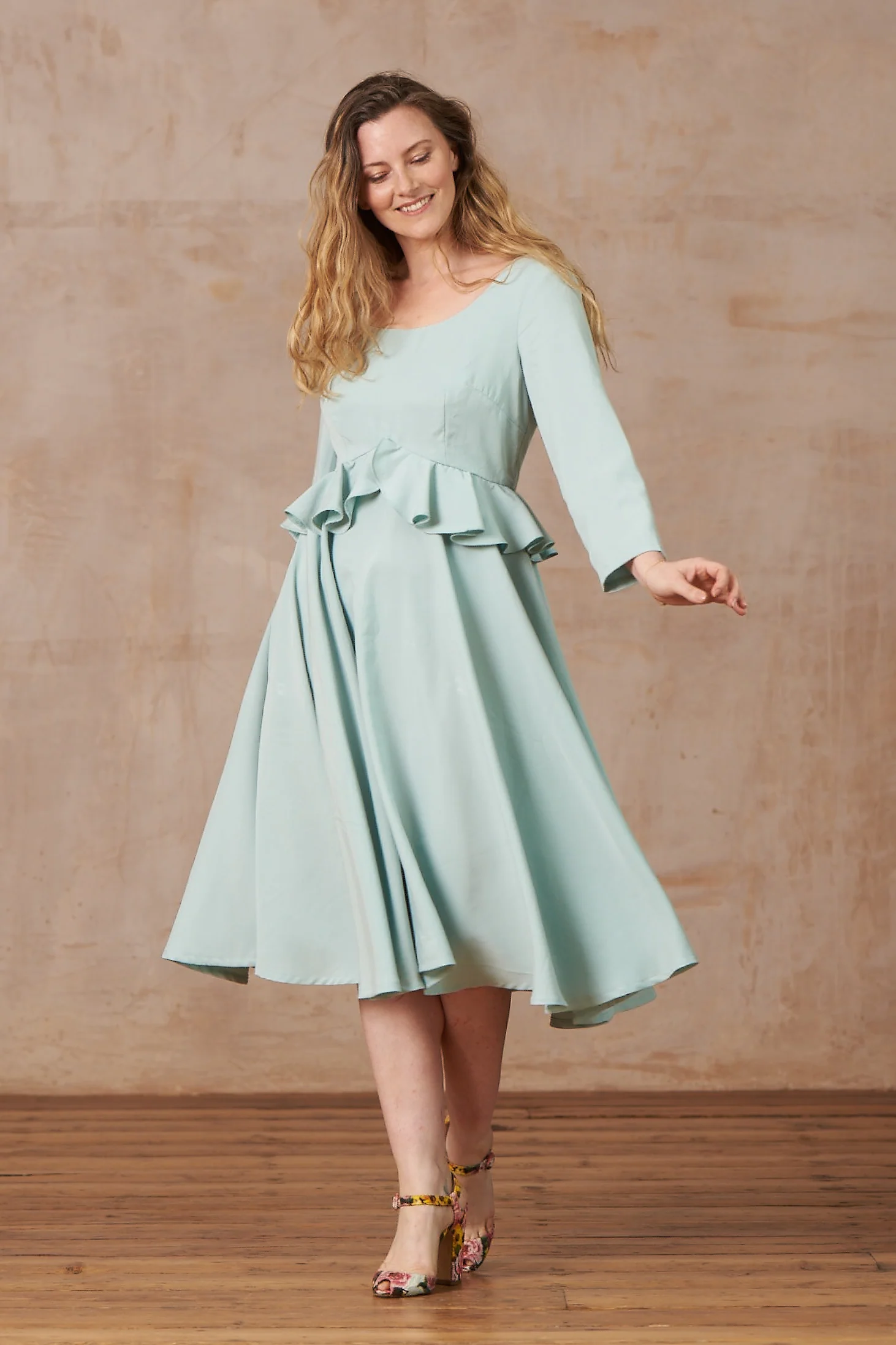 Lizz Dress  - PDF sewing pattern UK 2-38 - Image 5