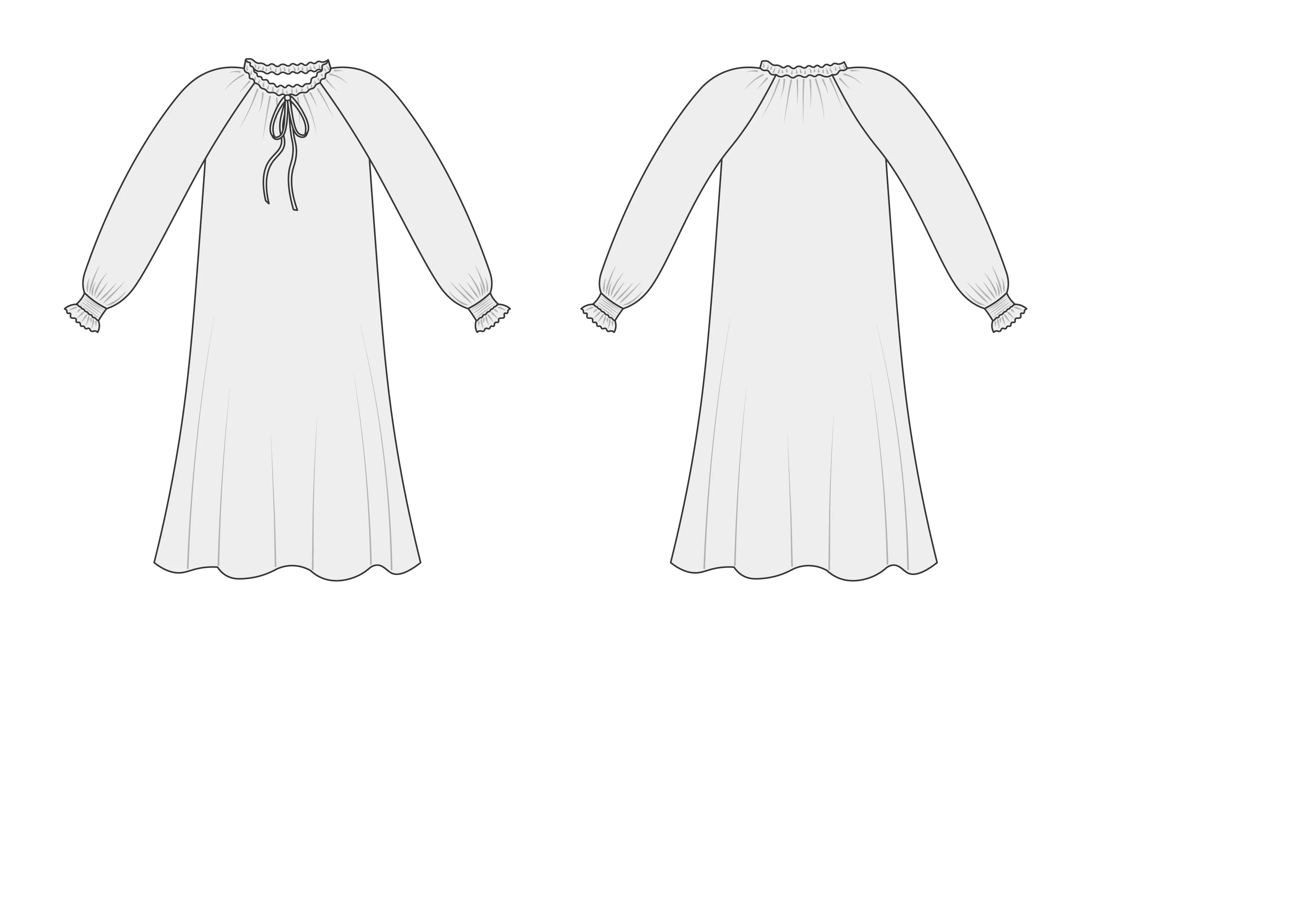 Loren Dress & Blouse  - PDF sewing pattern - Image 6
