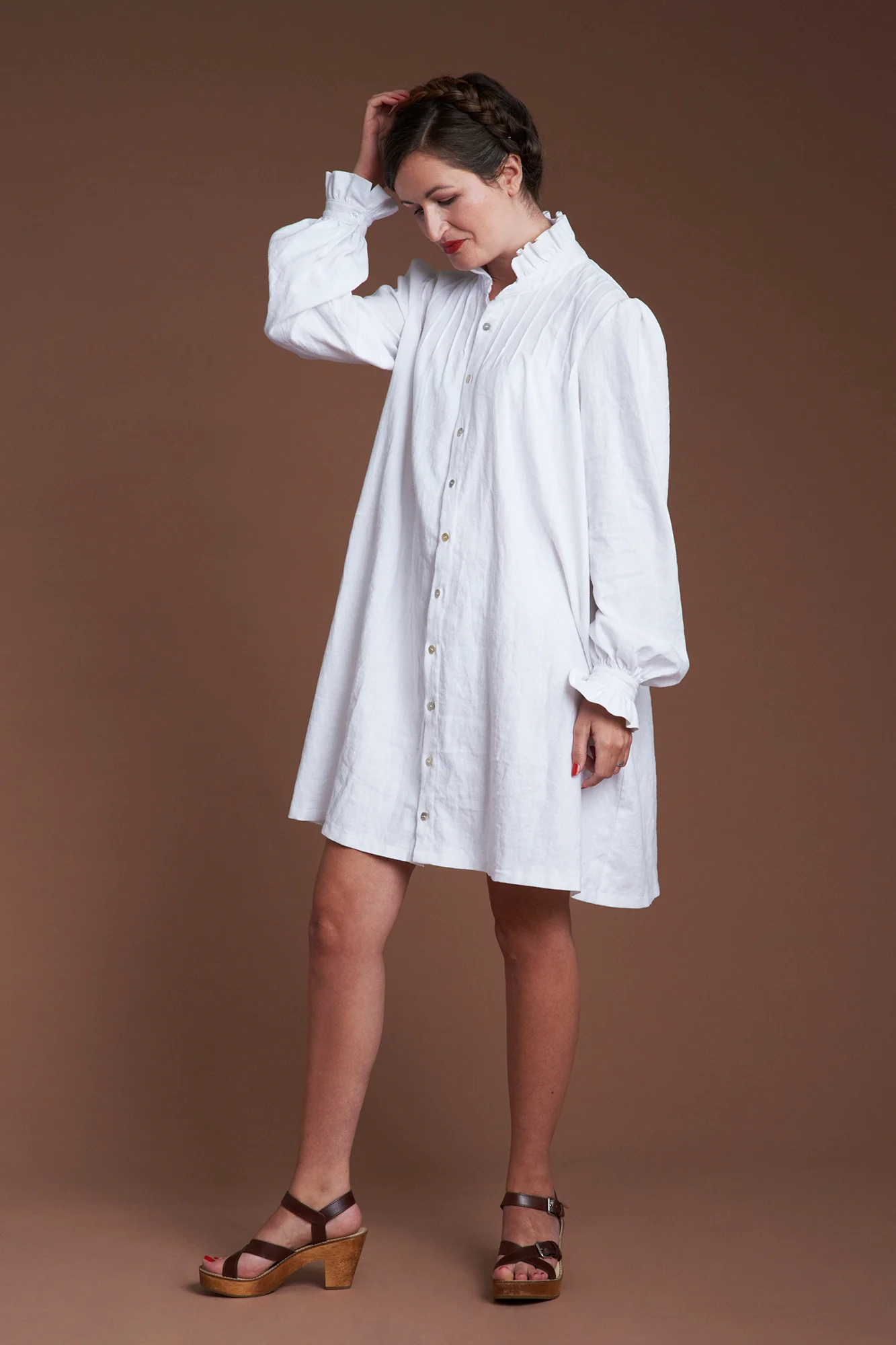 Marie Shirt & Dress - PDF sewing pattern UK 2-38 - Image 5