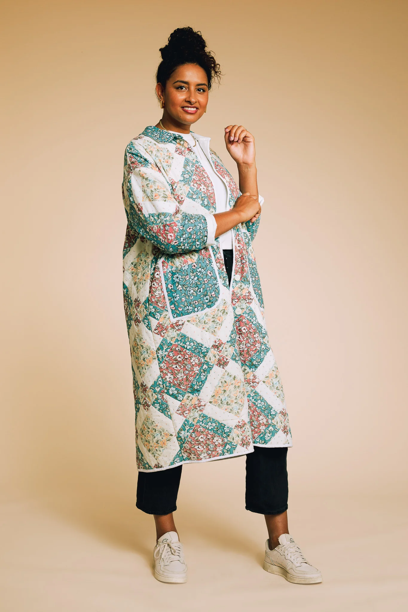 Nerrisa Quilted Coat & Jacket - PDF Sewing Pattern - Image 3