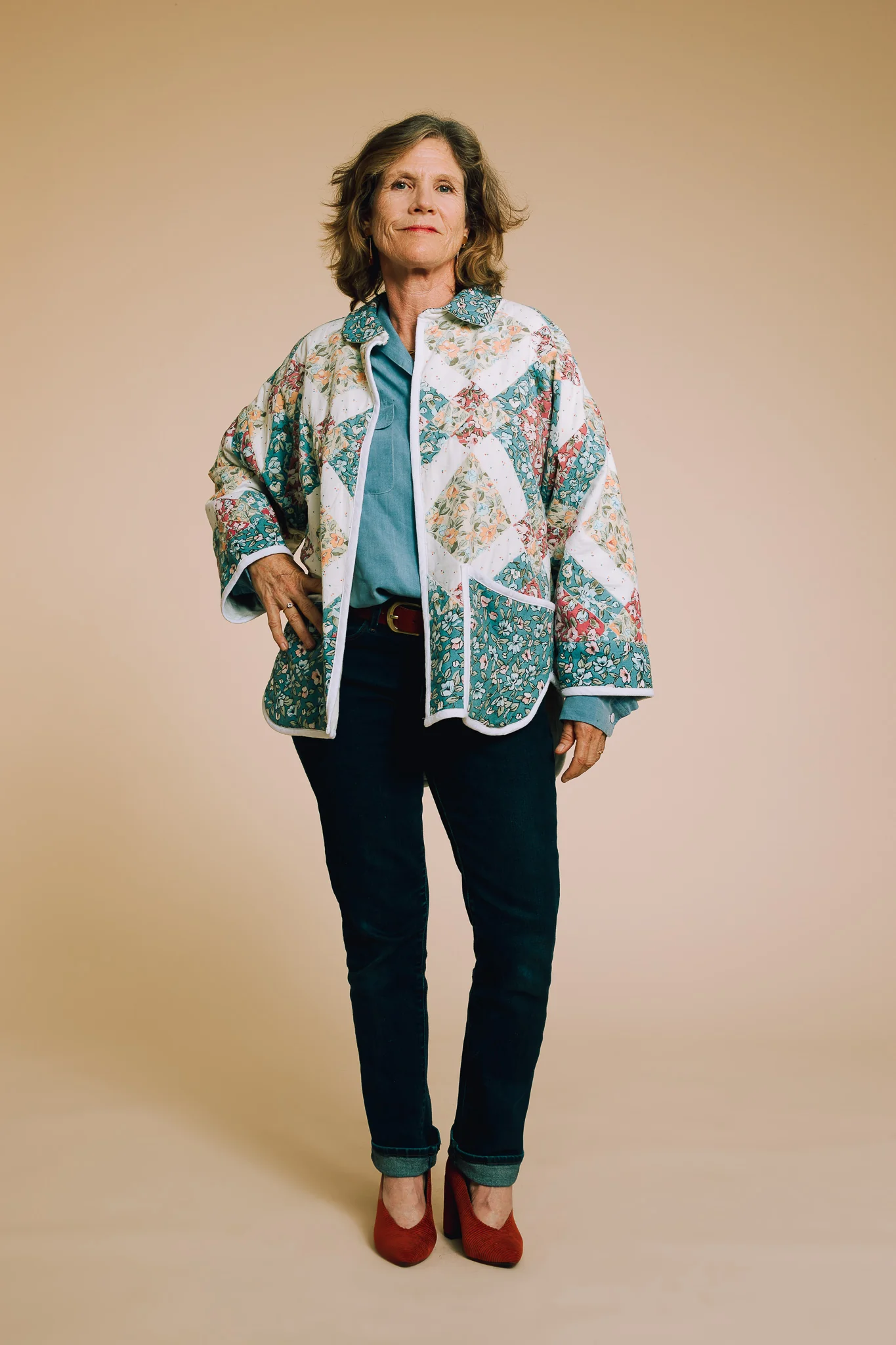 Nerrisa Quilted Coat & Jacket - PDF Sewing Pattern - Image 7