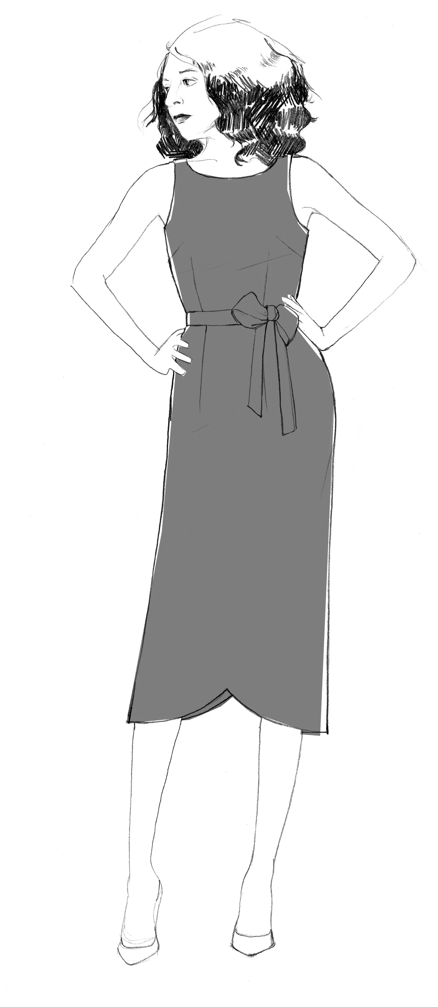 Orsola Dress & Skirt - PDF sewing pattern - Image 11