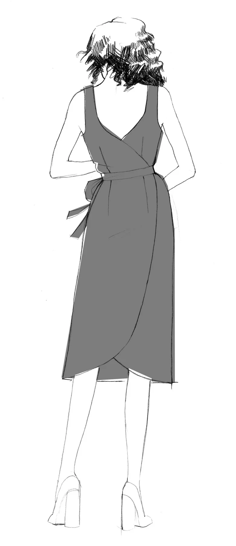 Orsola Dress & Skirt - PDF sewing pattern - Image 12