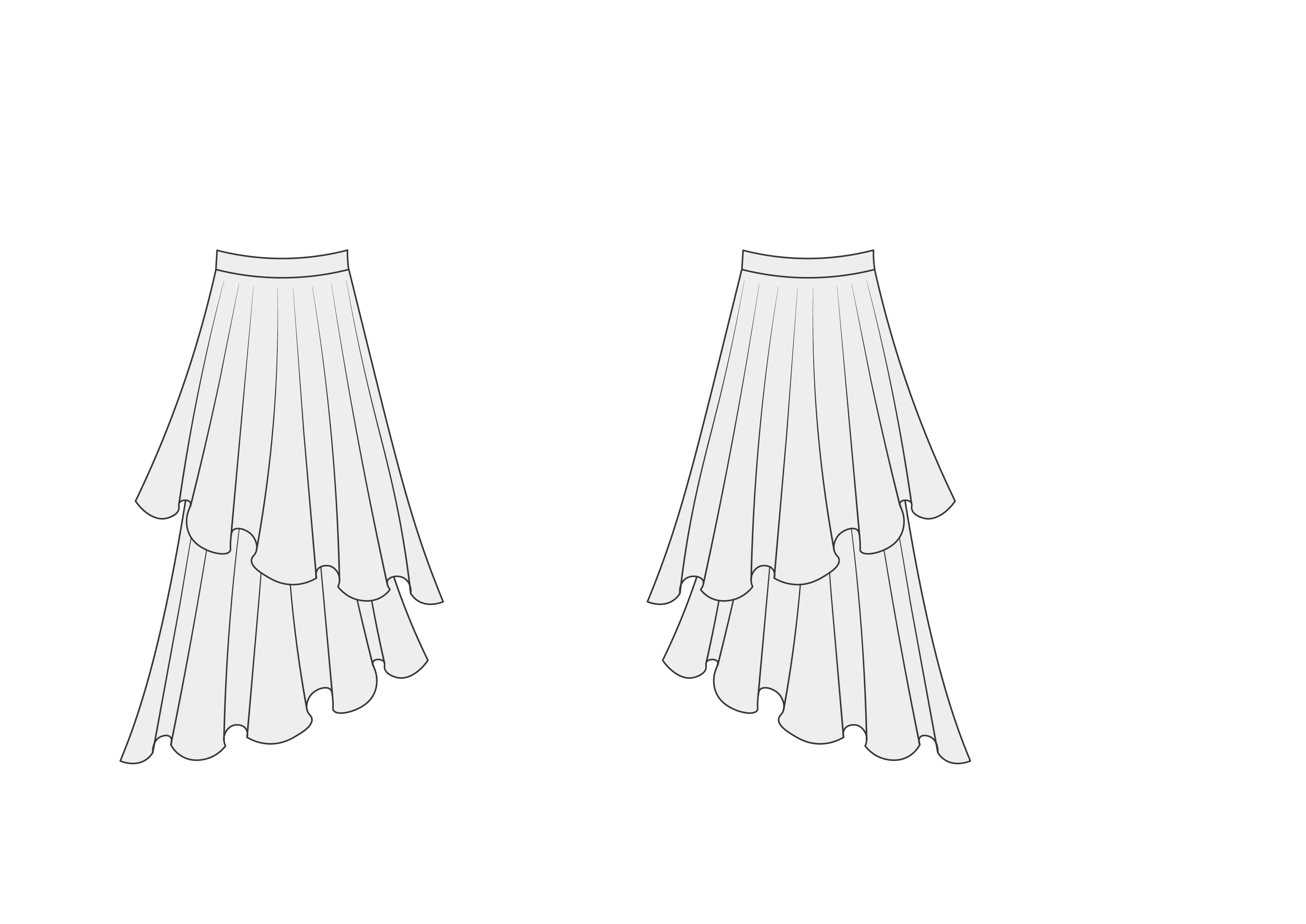 Sandeep Dress & Skirt  - PDF sewing pattern UK 2-38 - Image 12
