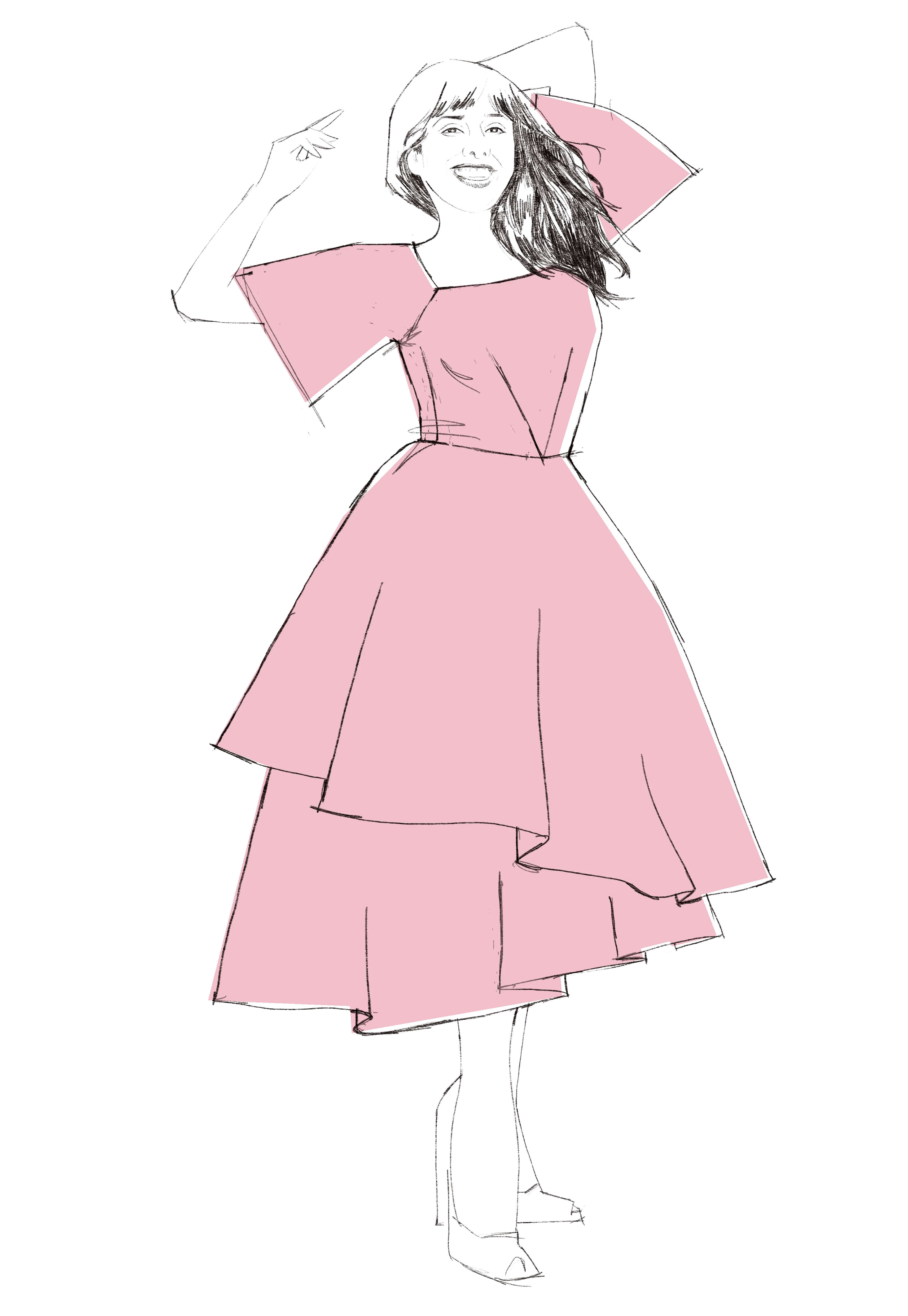 Sandeep Dress & Skirt  - PDF sewing pattern UK 2-38 - Image 13