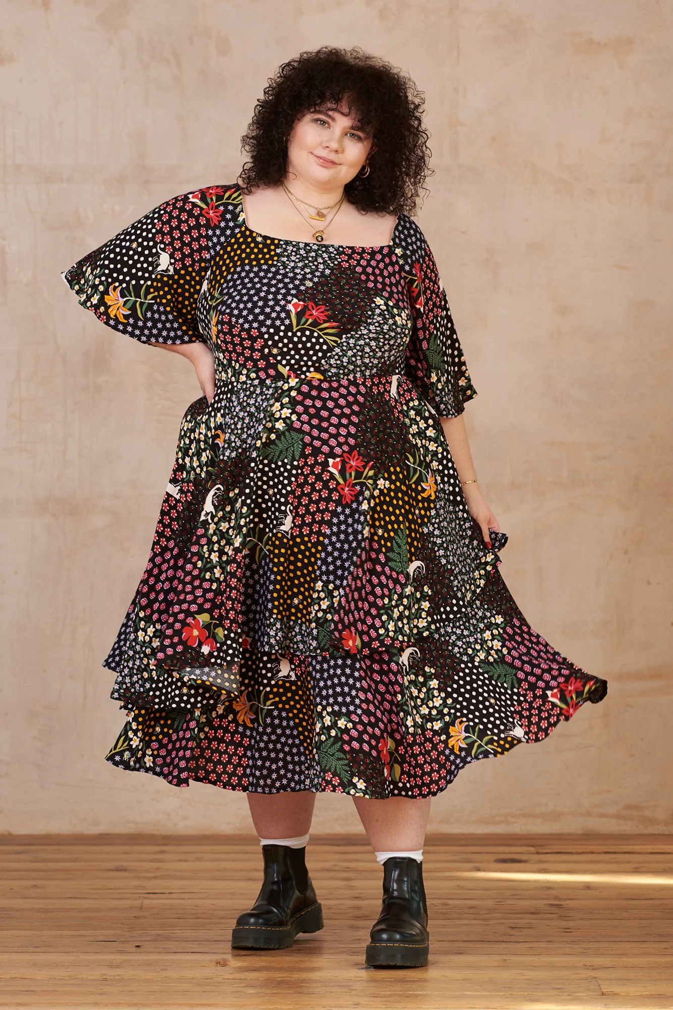 Sandeep Dress & Skirt  - PDF sewing pattern UK 2-38 - Image 5