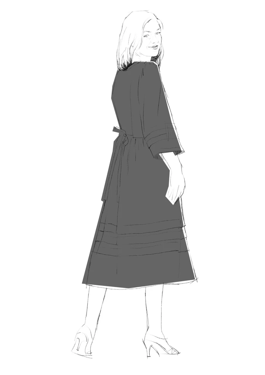 Tamzin Dress  - PDF sewing pattern - Image 19