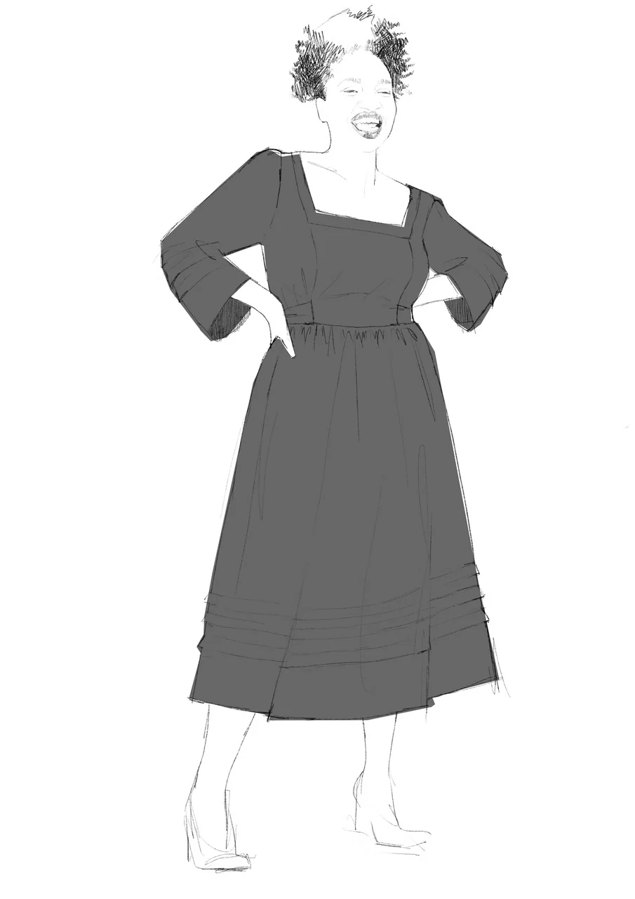 Tamzin Dress  - PDF sewing pattern - Image 20