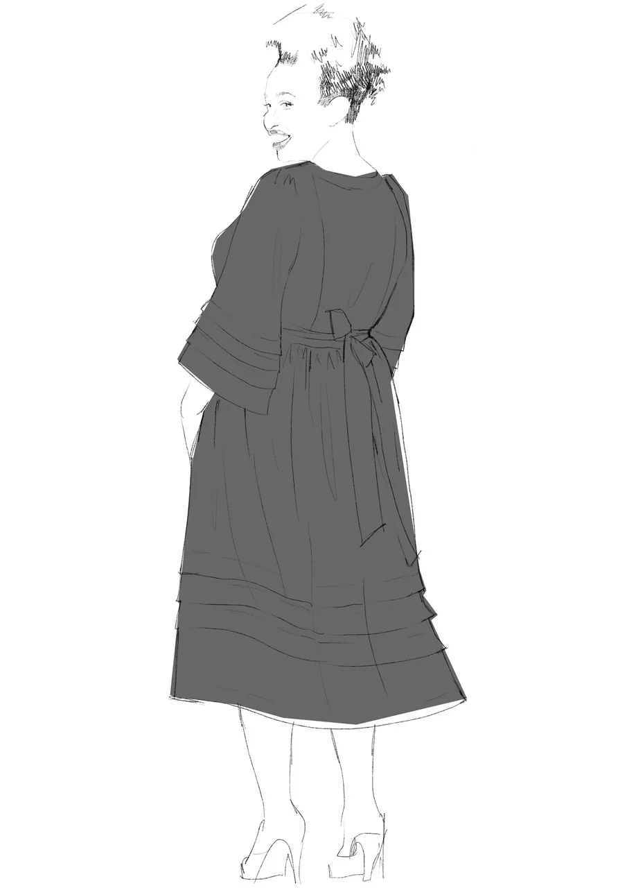 Tamzin Dress  - PDF sewing pattern - Image 21